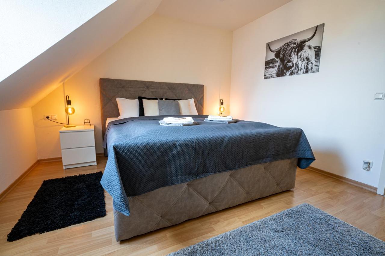 Deluxe Apartment I Klimaanlage I Tiefgarage I Balkon I Wlan Magdeburg Kültér fotó
